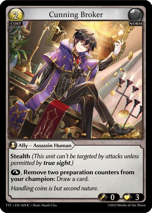Cunning Broker - Fractured Crown (FTC)