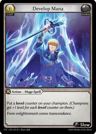 Develop Mana [FTC - 031]
