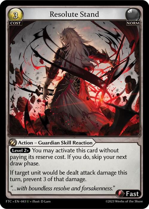 Resolute Stand - Fractured Crown (FTC)