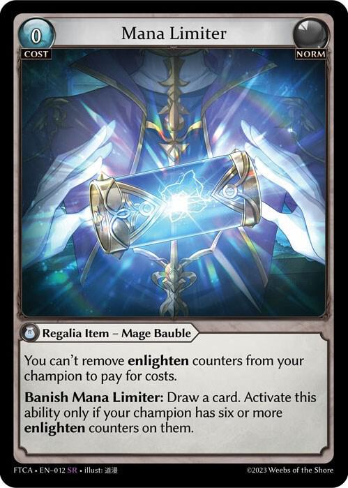 Mana Limiter - Fractured Crown (FTC)