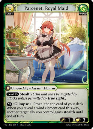 Parcenet, Royal Maid