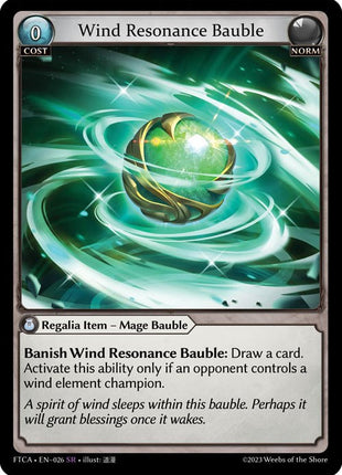 Wind Resonance Bauble