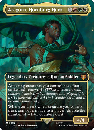 Aragorn, Hornburg Hero (Borderless)
