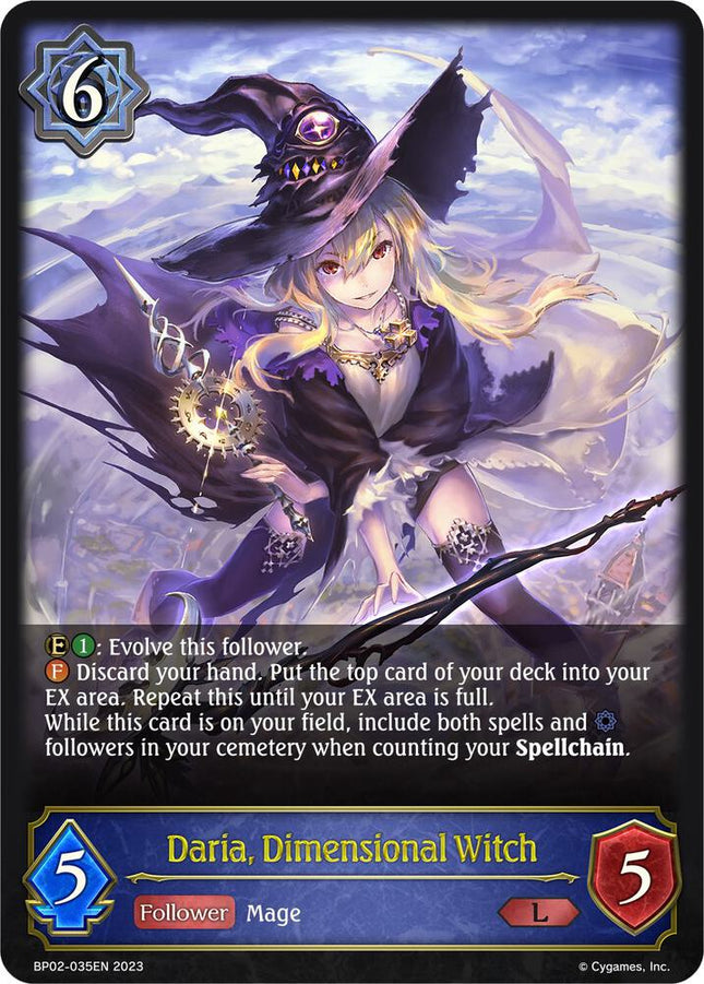 Daria, Dimensional Witch - BP02: Reign of Bahamut (BP02)