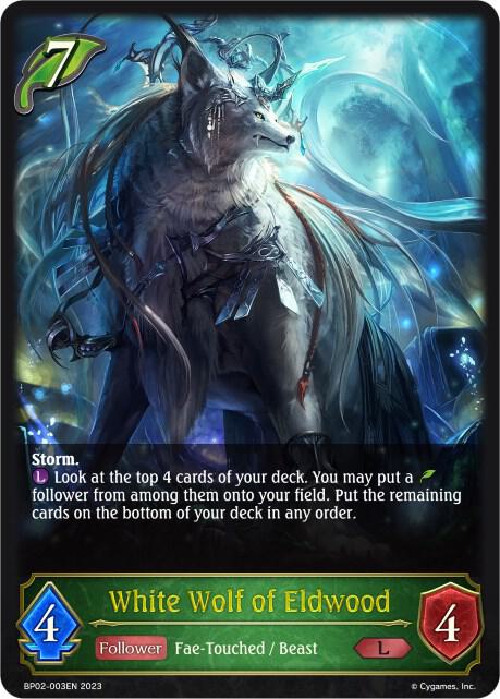 White Wolf of Eldwood - BP02: Reign of Bahamut (BP02)
