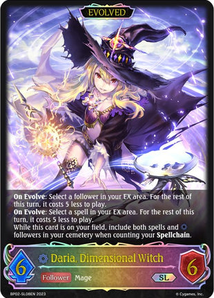 Daria, Dimensional Witch (Evolved) (SL)