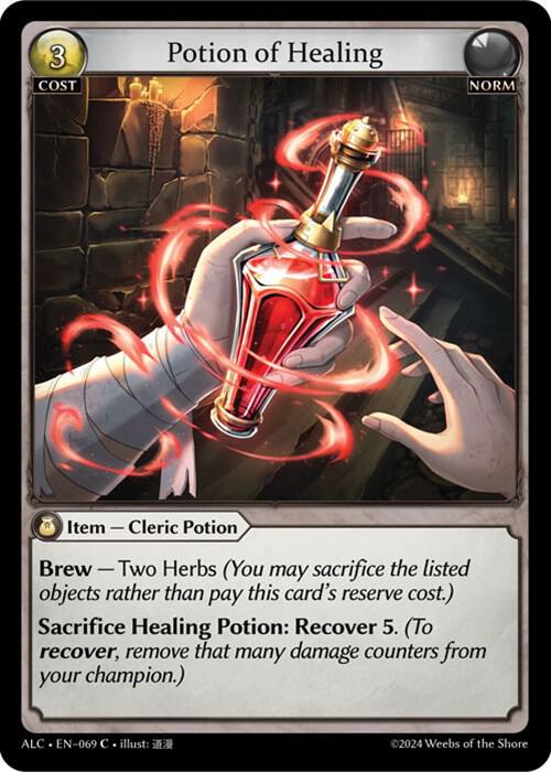 Potion of Healing - Alchemical Revolution (ALC)