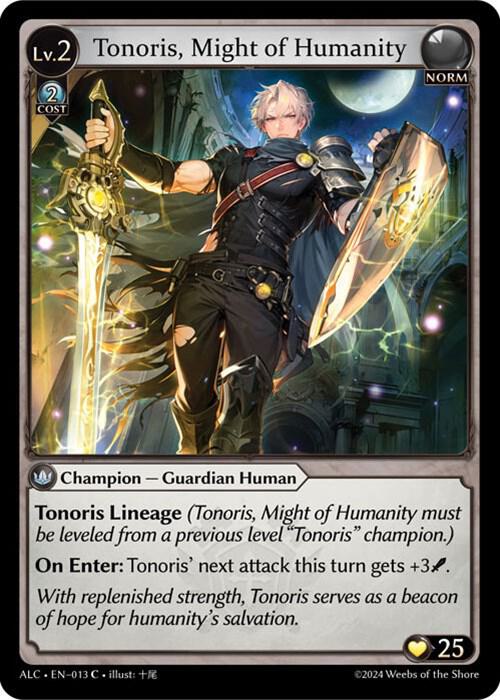 Tonoris, Might of Humanity - Alchemical Revolution (ALC)