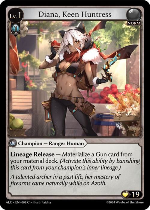 Diana, Keen Huntress - Alchemical Revolution (ALC)