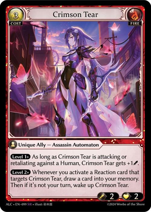 (FOIL) Crimson Tear - Alchemical Revolution (ALC)