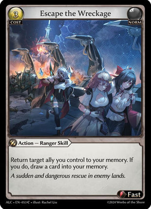 Escape the Wreckage [ALC - 053]