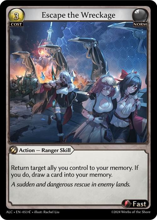 Escape the Wreckage - Alchemical Revolution (ALC)