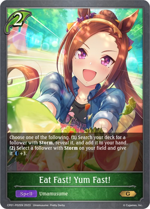 Eat Fast! Yum Fast! - P02EN (Foil) [CP01 - CP01-P02EN]