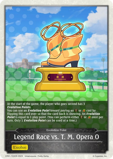 Legend Race vs. T. M. Opera O