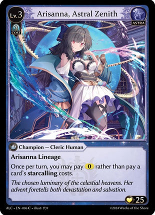 Arisanna, Astral Zenith [ALC - 006]