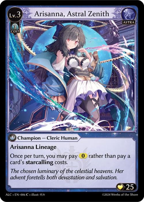 Arisanna, Astral Zenith - Alchemical Revolution (ALC)
