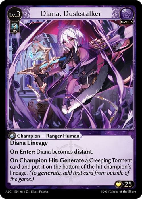 Diana, Duskstalker - Alchemical Revolution (ALC)
