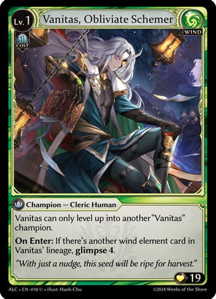 Vanitas, Obliviate Schemer [ALC - 018]