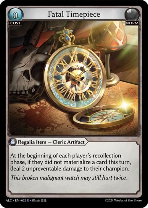 Fatal Timepiece - Alchemical Revolution (ALC)