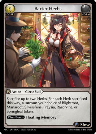 Barter Herbs [ALC - 045]