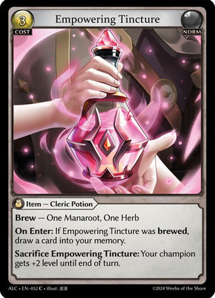 Empowering Tincture [ALC - 052]