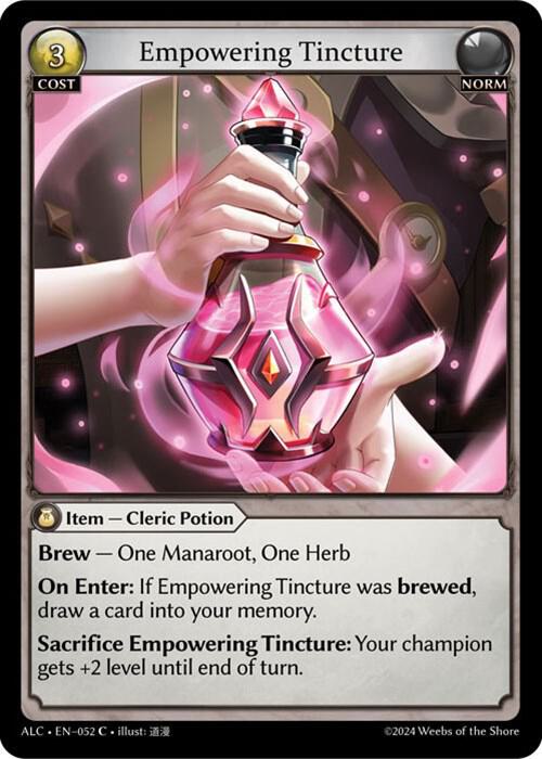 Empowering Tincture - Alchemical Revolution (ALC)