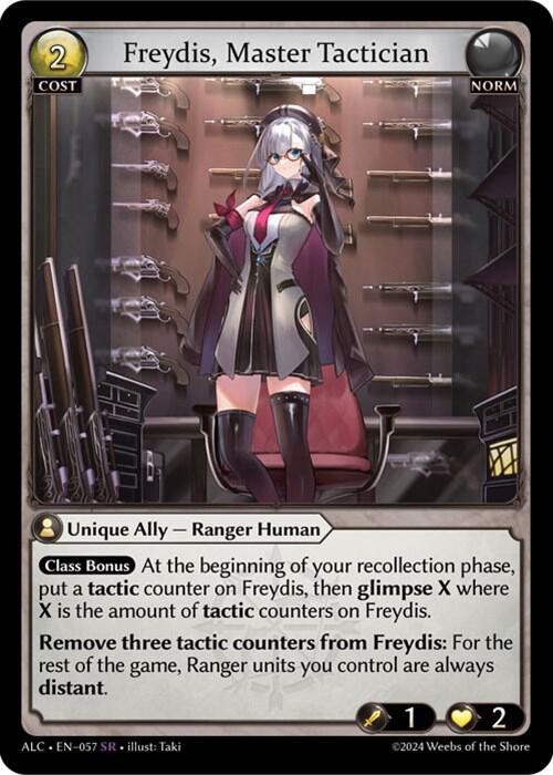 Freydis, Master Tactician - Alchemical Revolution (ALC)
