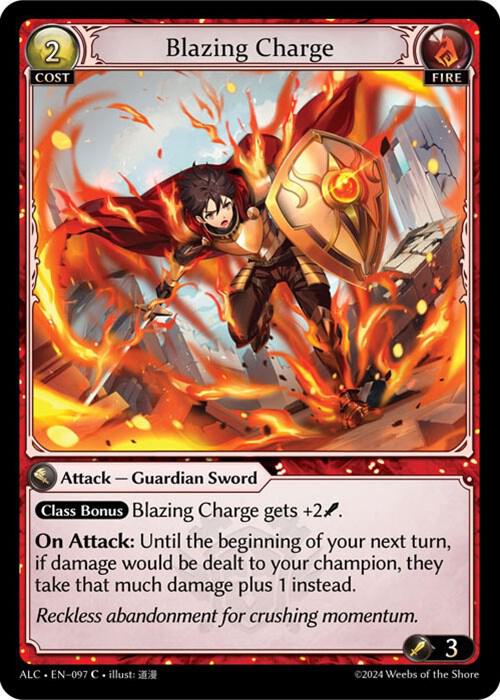 Blazing Charge - Alchemical Revolution (ALC)