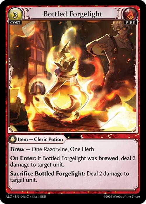 Bottled Forgelight - Alchemical Revolution (ALC)