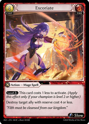 Excoriate [ALC - 100]