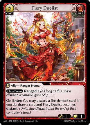 Fiery Duelist [ALC - 103]