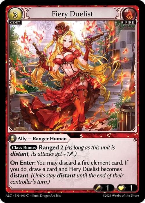 Fiery Duelist - Alchemical Revolution (ALC)