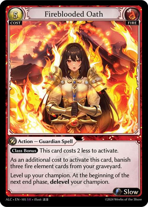 Fireblooded Oath - Alchemical Revolution (ALC)