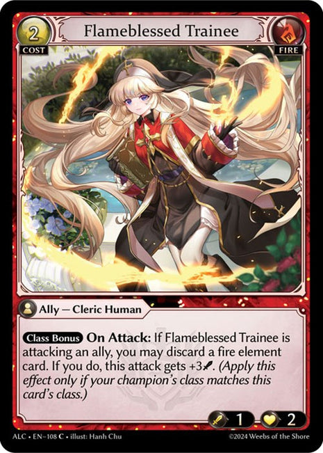 Flameblessed Trainee [ALC - 108]