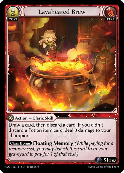 Lavaheated Brew - Alchemical Revolution (ALC)