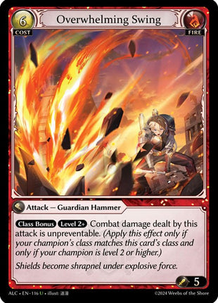 Overwhelming Swing [ALC - 116]