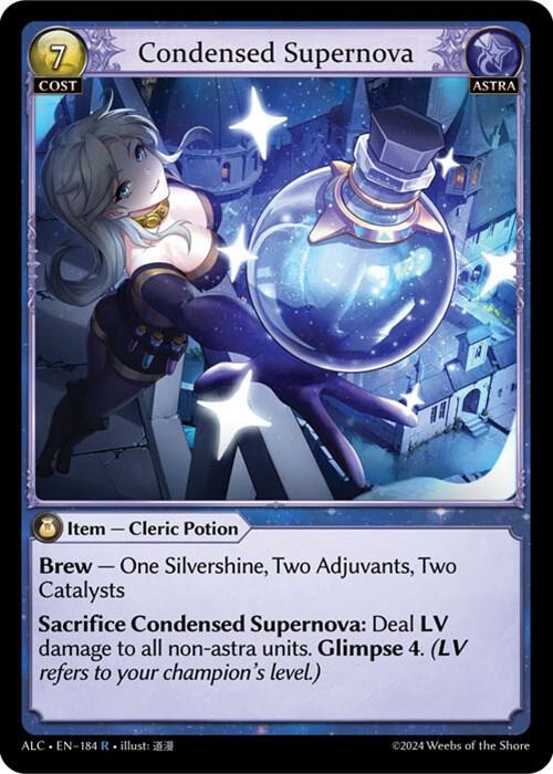 Condensed Supernova - Alchemical Revolution (ALC)