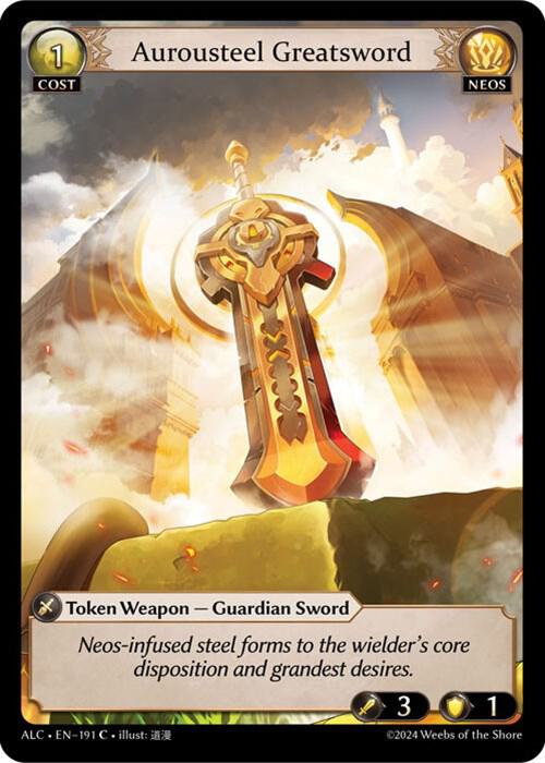 Aurousteel Greatsword - Alchemical Revolution (ALC)