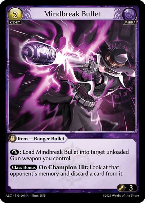 (FOIL) Mindbreak Bullet - Alchemical Revolution (ALC)