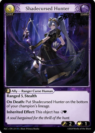 Shadecursed Hunter [ALC - 211]
