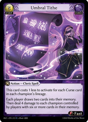 Umbral Tithe [ALC - 213]