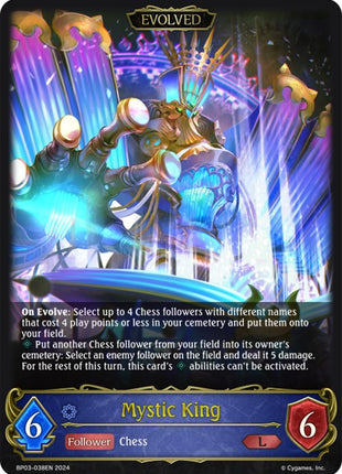 Mystic King (Evolved) [BP03 - BP03-038EN]