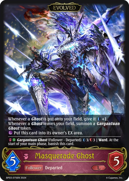Masquerade Ghost (Evolved) [BP03 - BP03-075EN]