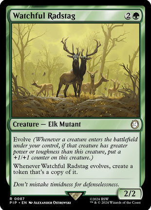 Watchful Radstag