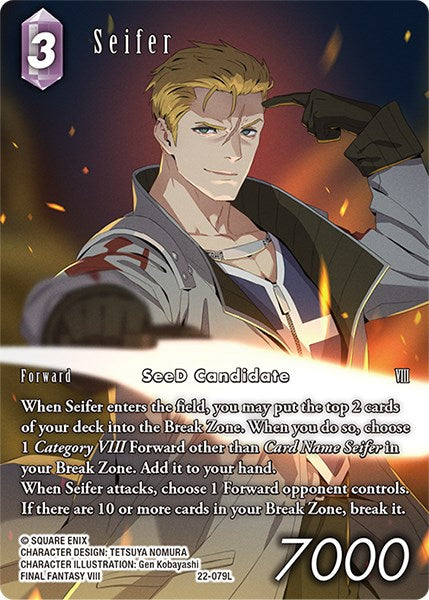 Seifer (Full Art) [22 - 22-079L]