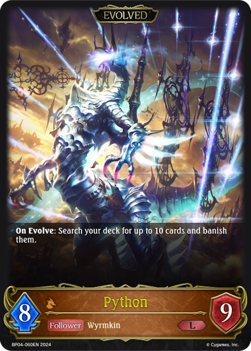 Python (Evolved) [BP04 - BP04-060EN]