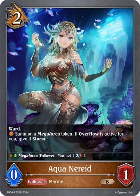 Aqua Nereid - P20EN (Foil)