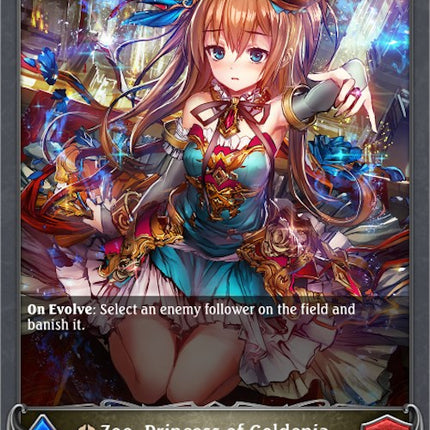 Zoe, Princess of Goldenia (Evolved) - P27EN (Foil) [BP04 - BP04-P27EN]