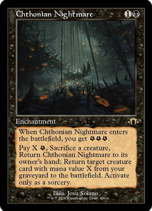 Chthonian Nightmare (Retro Frame)