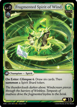 Fragmented Spirit of Wind [MRC - 003]